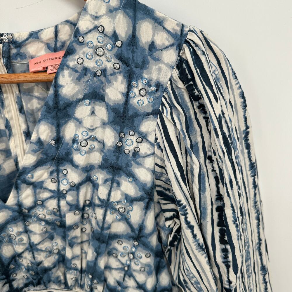 ANTHROPOLOGIE Not So Serious by Pallavi Mohan Behati Mini Dress // S - Picture 7 of 16